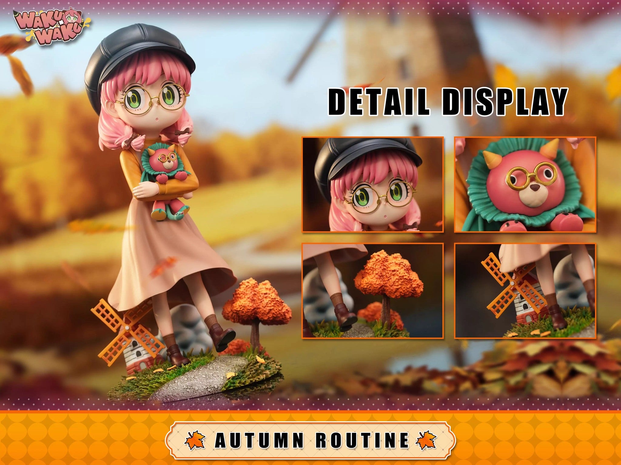 Anya Autumn Routine - Spy x Family - WAKUWAKU Studio resin statue WAKUWAKU Studio anime figure