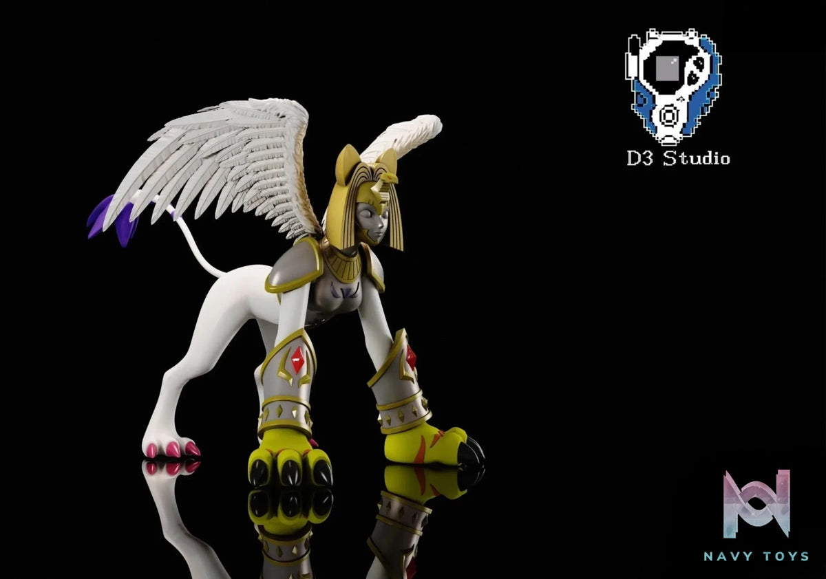 D3 Studio – Digimon Nefertimon And Pegasusmon