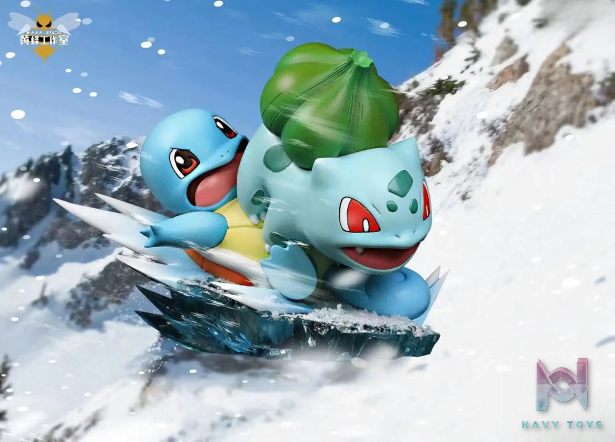 Wasp Studio – Pokémon Bulbasaur and Squirtle