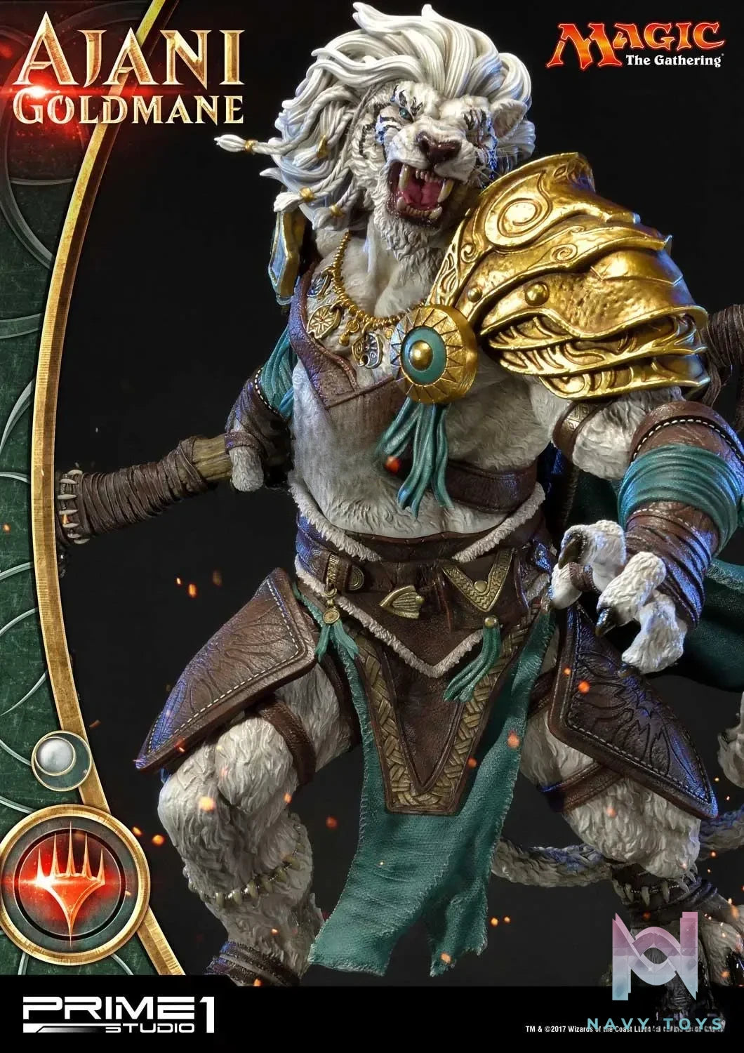 Prime 1 Studio – Premium Masterline Magic: The Gathering Ajani Goldmane PMMTG-02 PMMTG-02EX (Licensed)