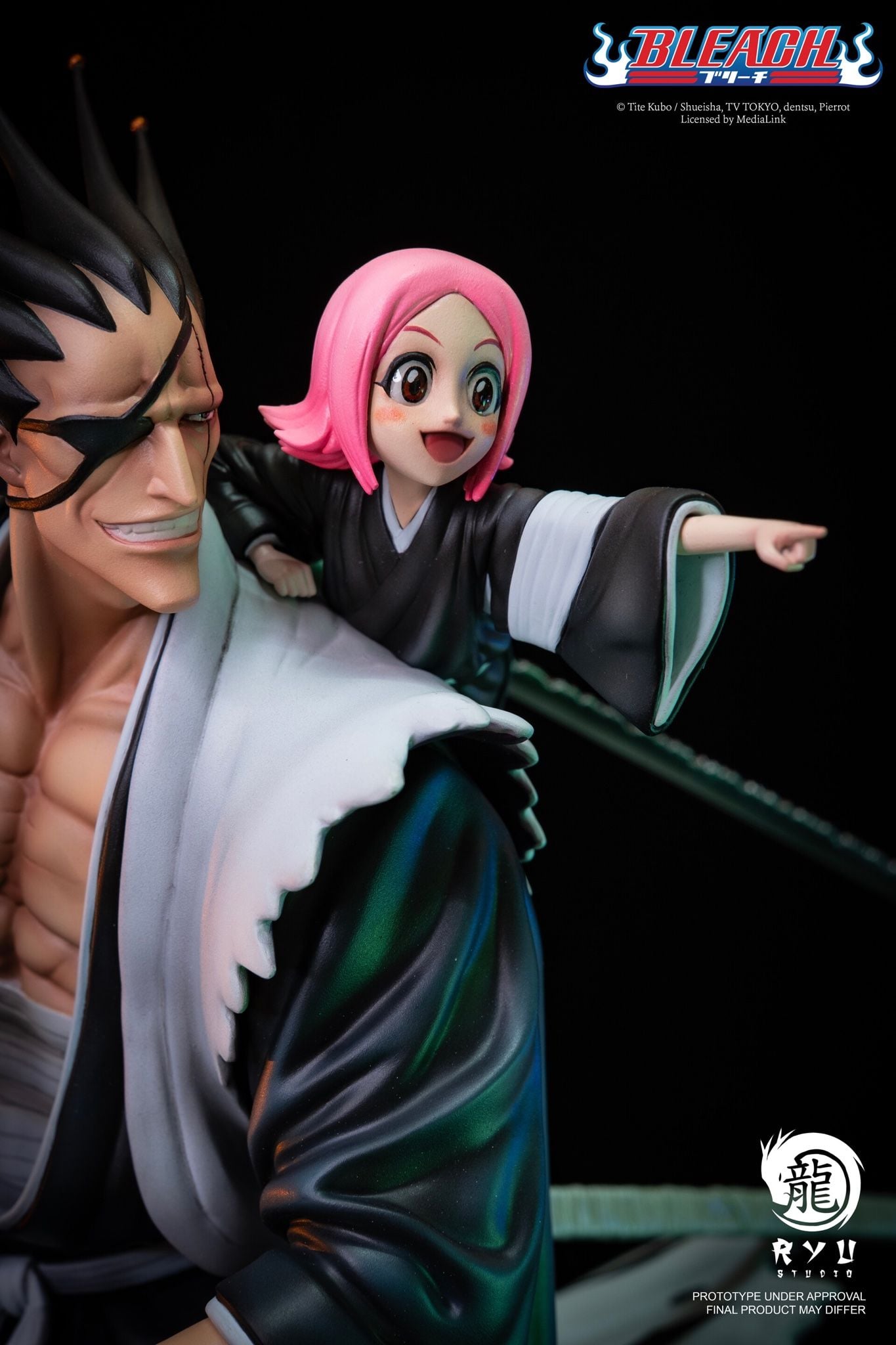 Kenpachi & Yachiru - Bleach - Ryu Studio resin statue ryu studio anime figure