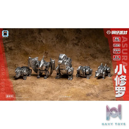 JGM – Original JGM-SKP02 Little Shura 5-piece Transformation Toy (Licensed)