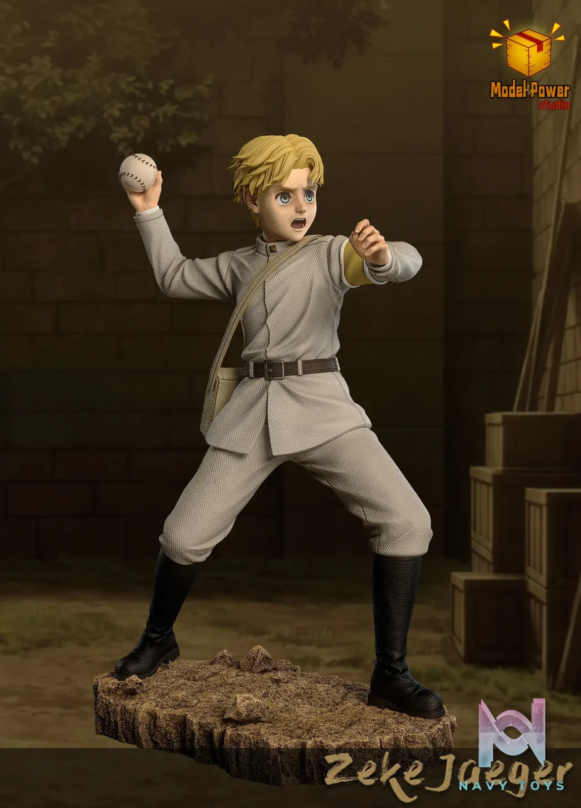 Model Power Studio – Zeke Jaeger Honor Marley Person Attack on Titan