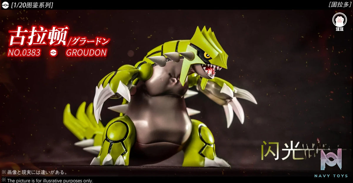 WangWang Studio – Groudon Pokémon