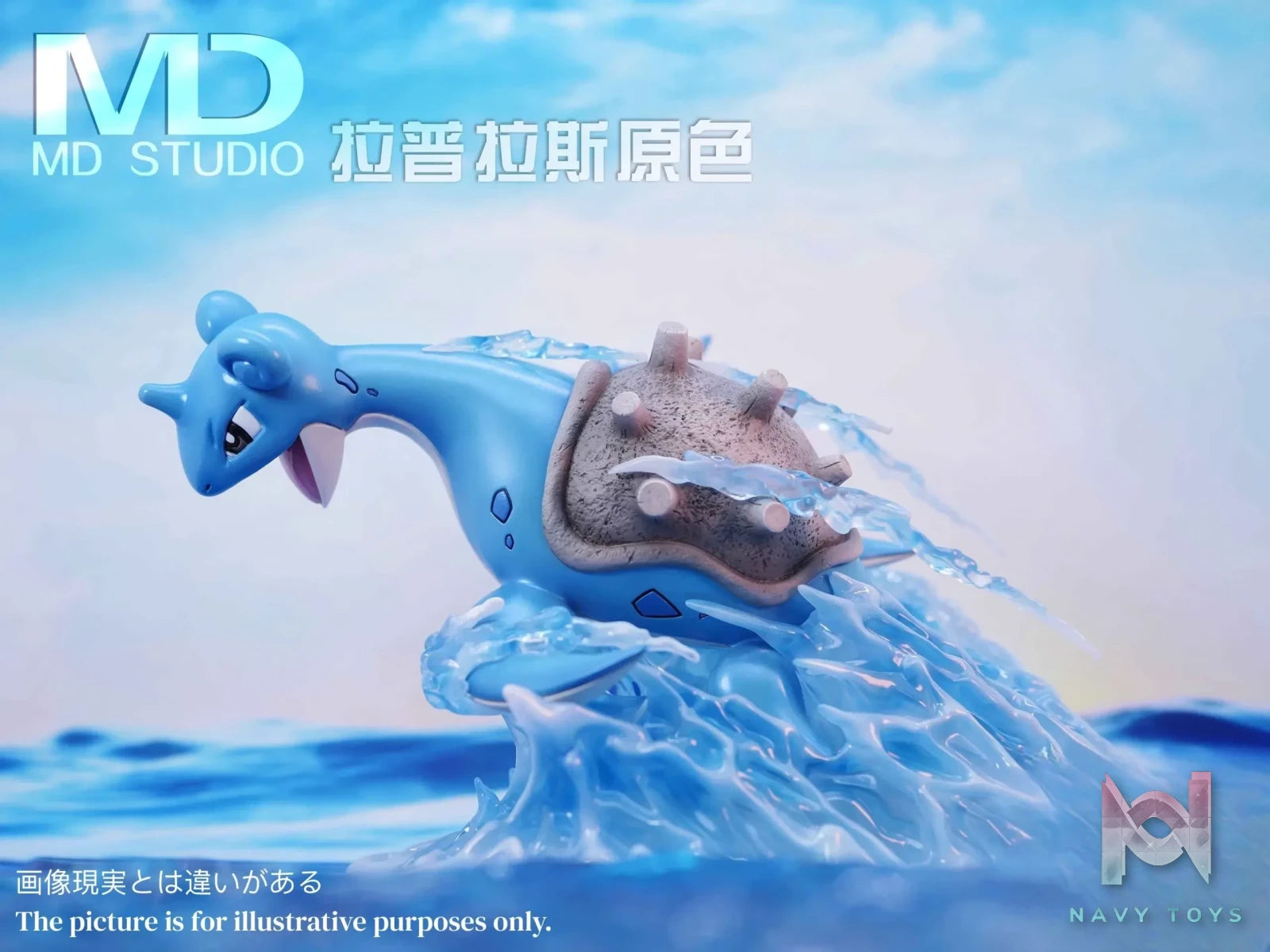 MD Studio – Pokémon Lapras & Barraskewda Evolution Set