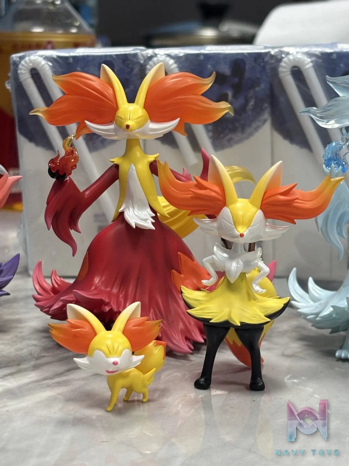 Mo Yu Studio – Pokémon Delphox Evolution Set