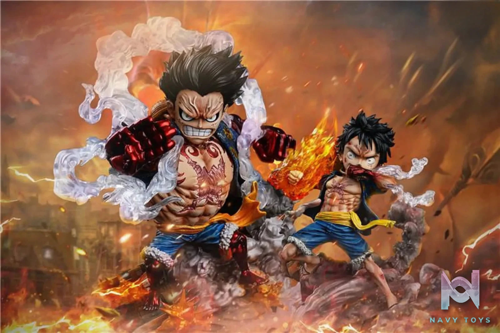 G5 Studio – One Piece Monkey D. Luffy Gear Second and Gear Fourth