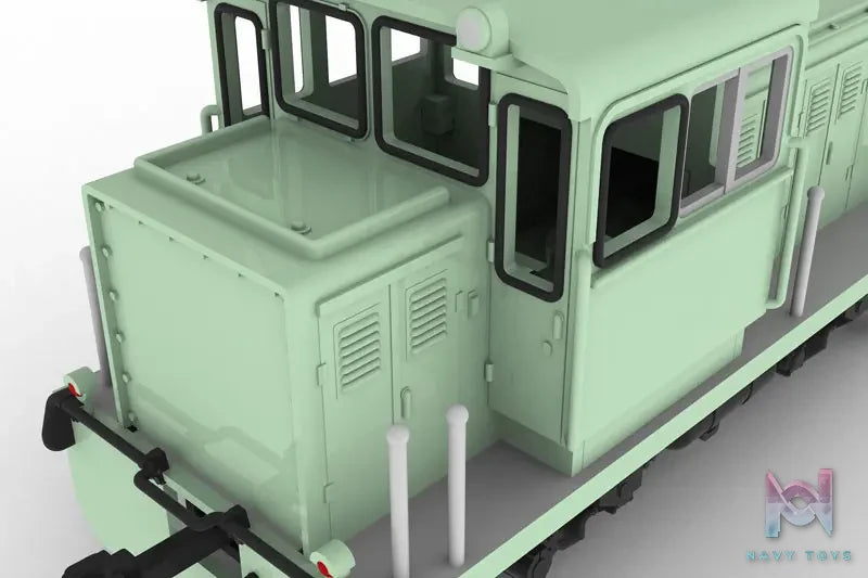 PLUM – Small Locomotive (L Type Orange & Convex Type Green) 1/80 Plastic Model (Licensed)