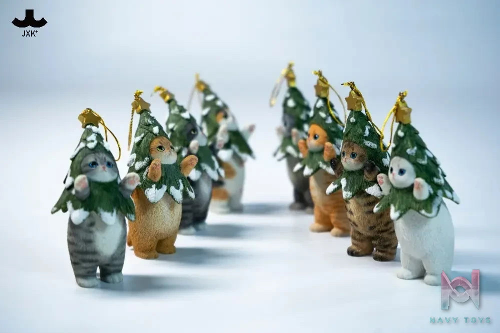 JXK – Christmas Tree Cat JXK325-1A/B/C/D JXK325-2A/B/C/D (Licensed)