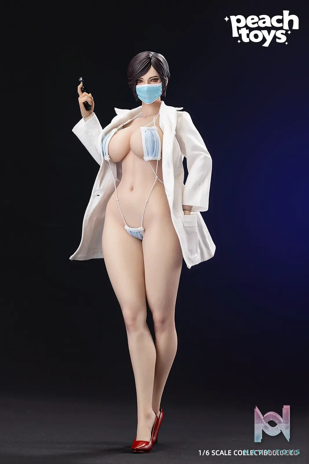 Peach Toys Studio – Ada Wong Biohazard Virus Protection Suit Set Resident Evil PEA001