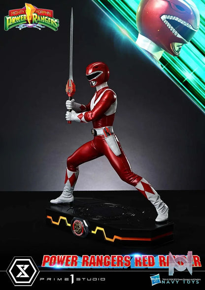 Prime 1 Studio – Premium Masterline Mighty Morphin Power Rangers Power Rangers Red Ranger PMPWR-02 (Licensed)