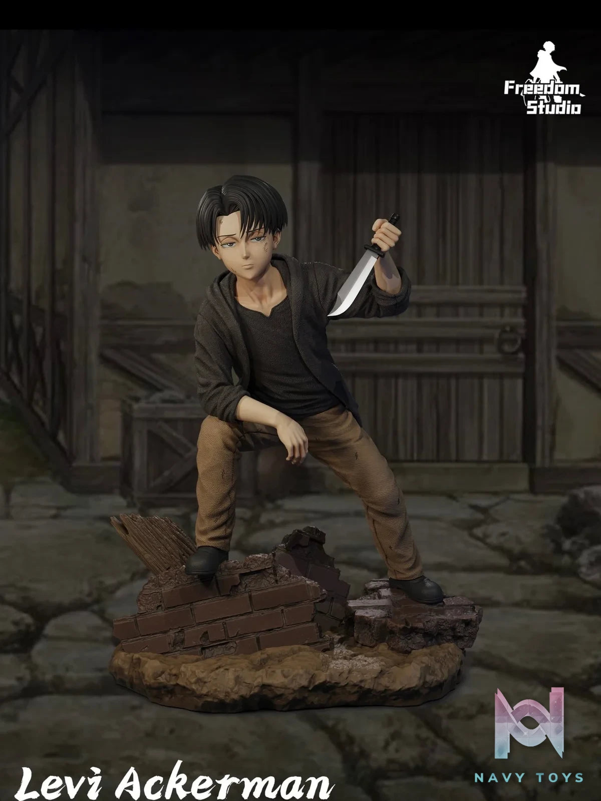 Levi Ackerman - Attack on Titan - Freedom Studio resin statue freedom studio anime figure