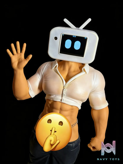 Salted Fish Studio – AI Salted Fish “hi” X “waiter” Statue (Licensed)