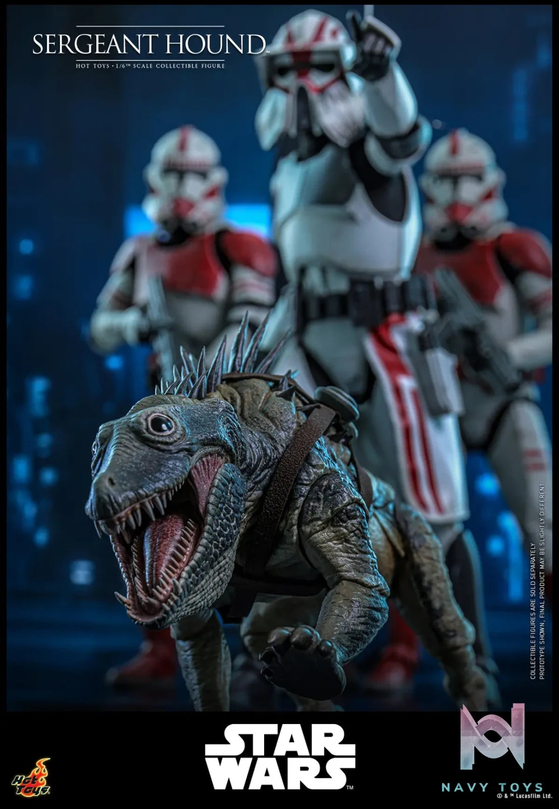 Hottoys – Sergeant Hound 1/6 Scale Collectible Figure TMS167 (Licensed)