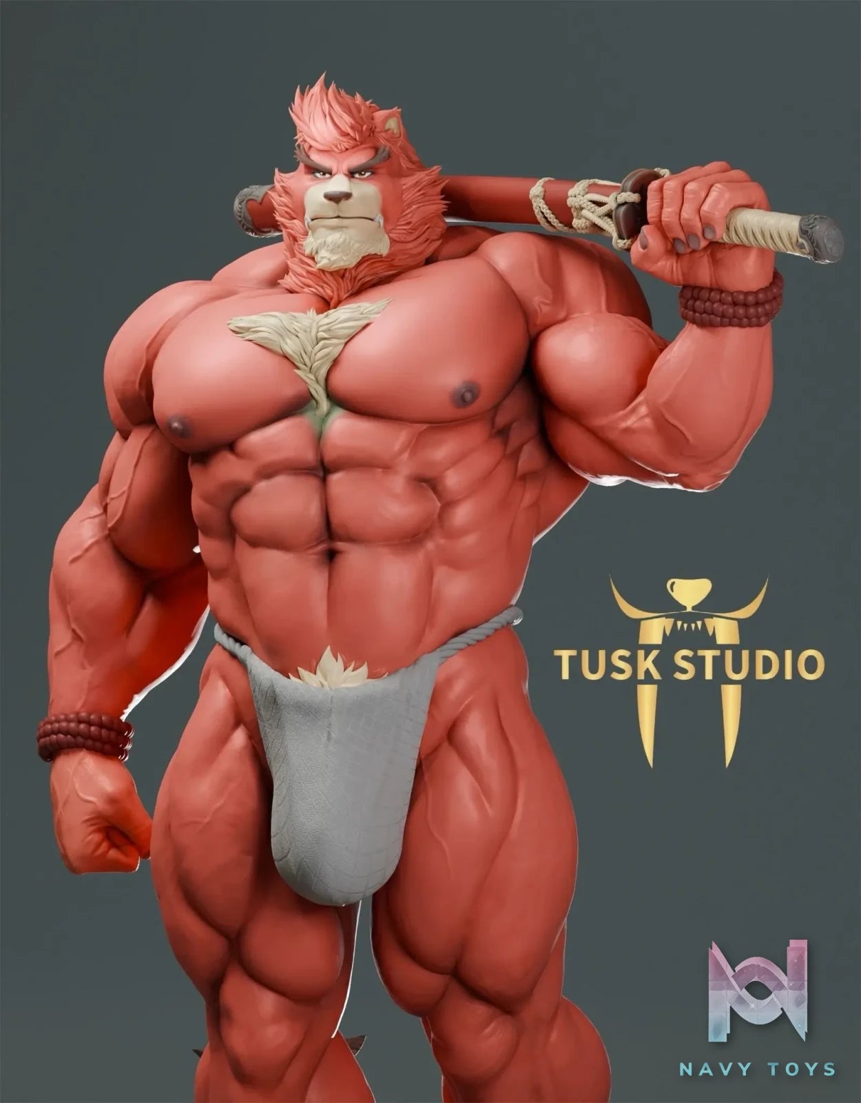 TusK Studio – 1/5 Scale Kumatetsu Statue (Licensed)