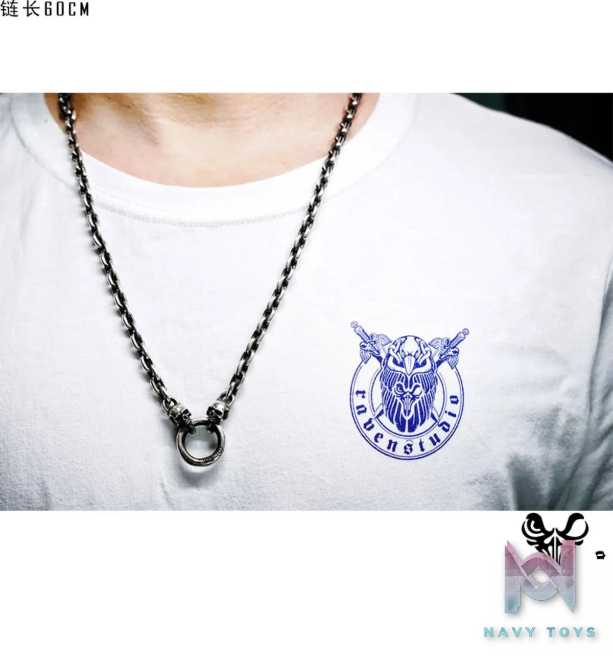 Raven Studio (silver jewelry) – Original Exclusive Design Skull Necklace Original