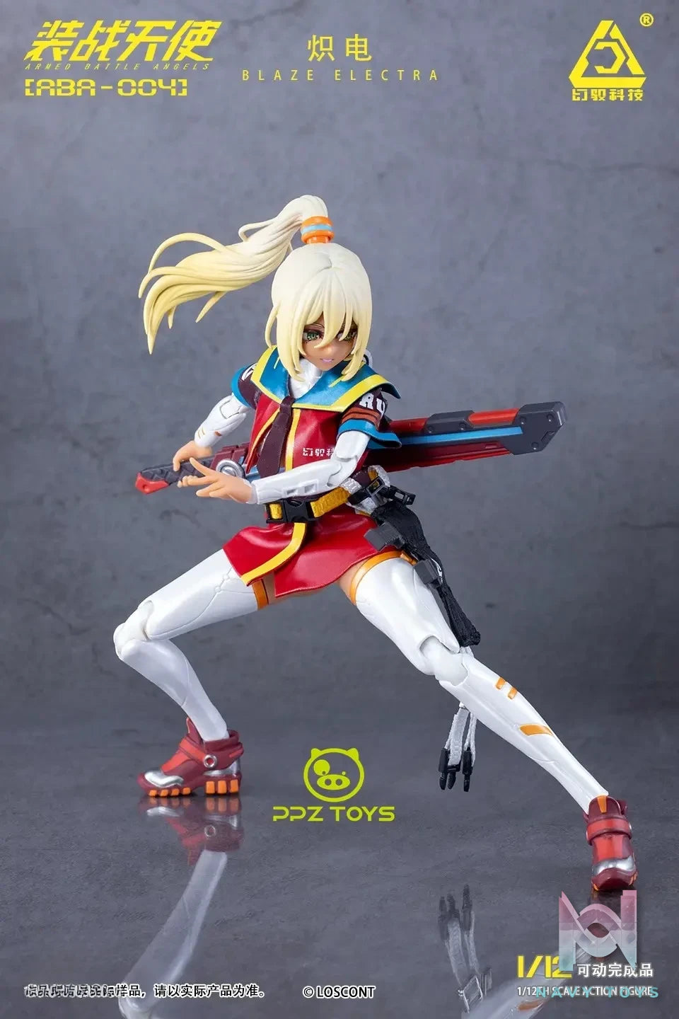 LOSCONT Studio – SouSen Tenshi Series Vol. 4 MISTYRAIN 1/12 Action Figure ABA-004 (Licensed)
