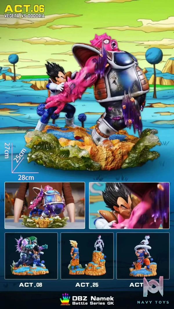 JacksDo Studio – Dragon Ball ACT.06 Vegeta vs Dodoria