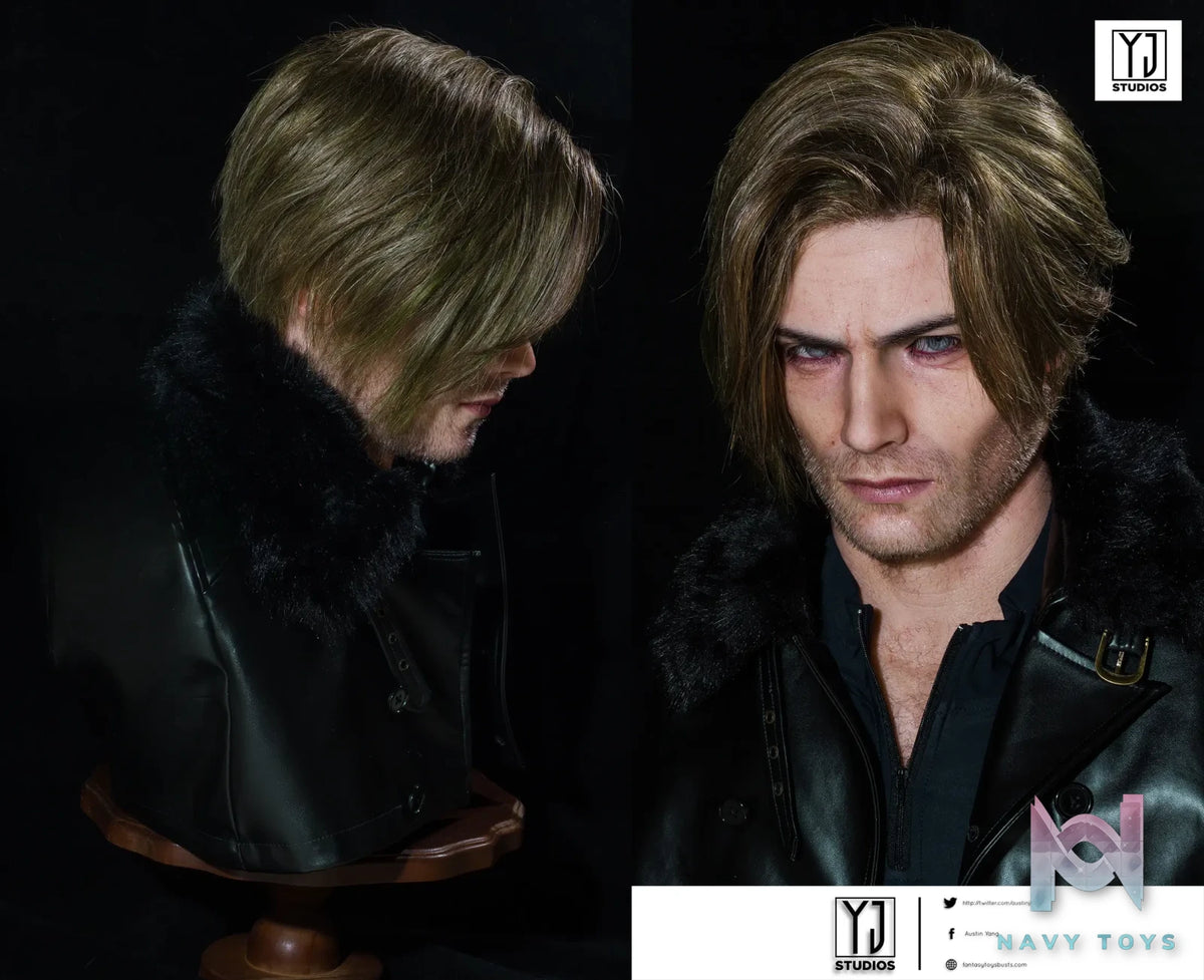 YJ Studio – Leon Scott Kennedy 1/1 Bust Resident Evil 9