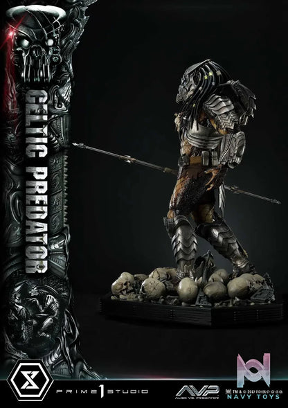 Prime 1 Studio Museum Masterline Alien vs. Predator Celtic Predator MMPR-05 MMPR-05S