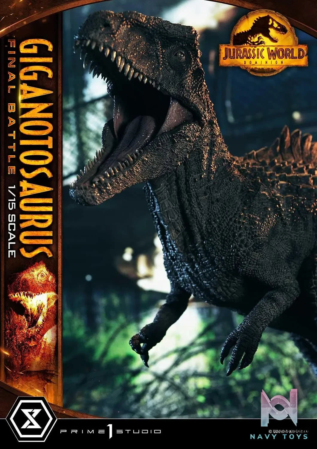 Prime 1 Studio – Legacy Museum Collection Jurassic World: Dominion(Film) Giganotosaurus 1/15 scale LMCJW3-04 LMCJW3-04S (Licensed)