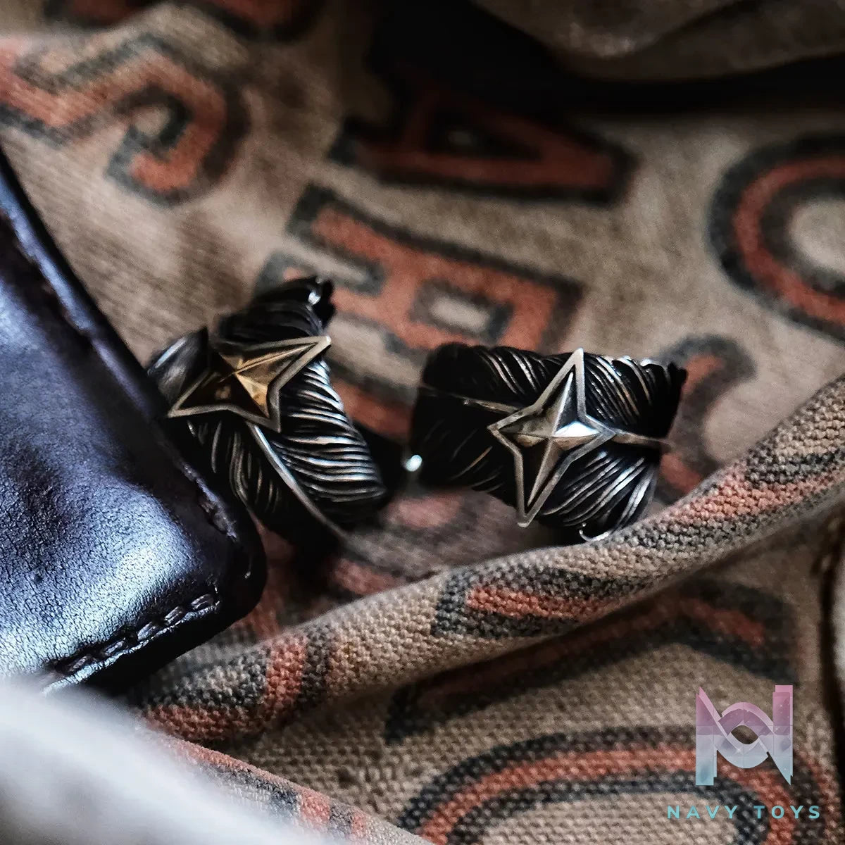 Raven Studio (silver jewelry) – Original Exclusive “Star Whisper” Native American Style Feather Ring Original