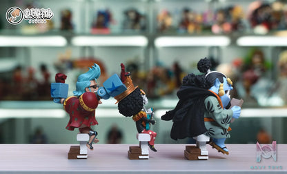 Showhand Studio – One Piece Straw Hat Pirates #last FRANKY & BROOK & Jinbe