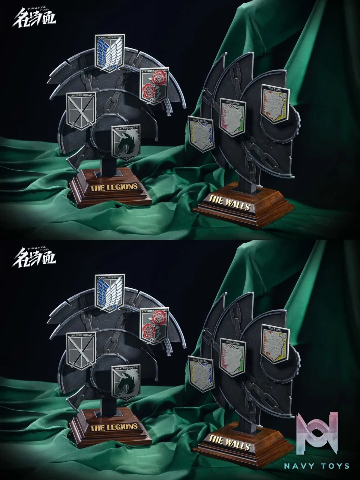 3D Maneuver Gear and Badge - Attack On Titan - Typical Scene Studio resin statue Typical Scene Studio anime figure