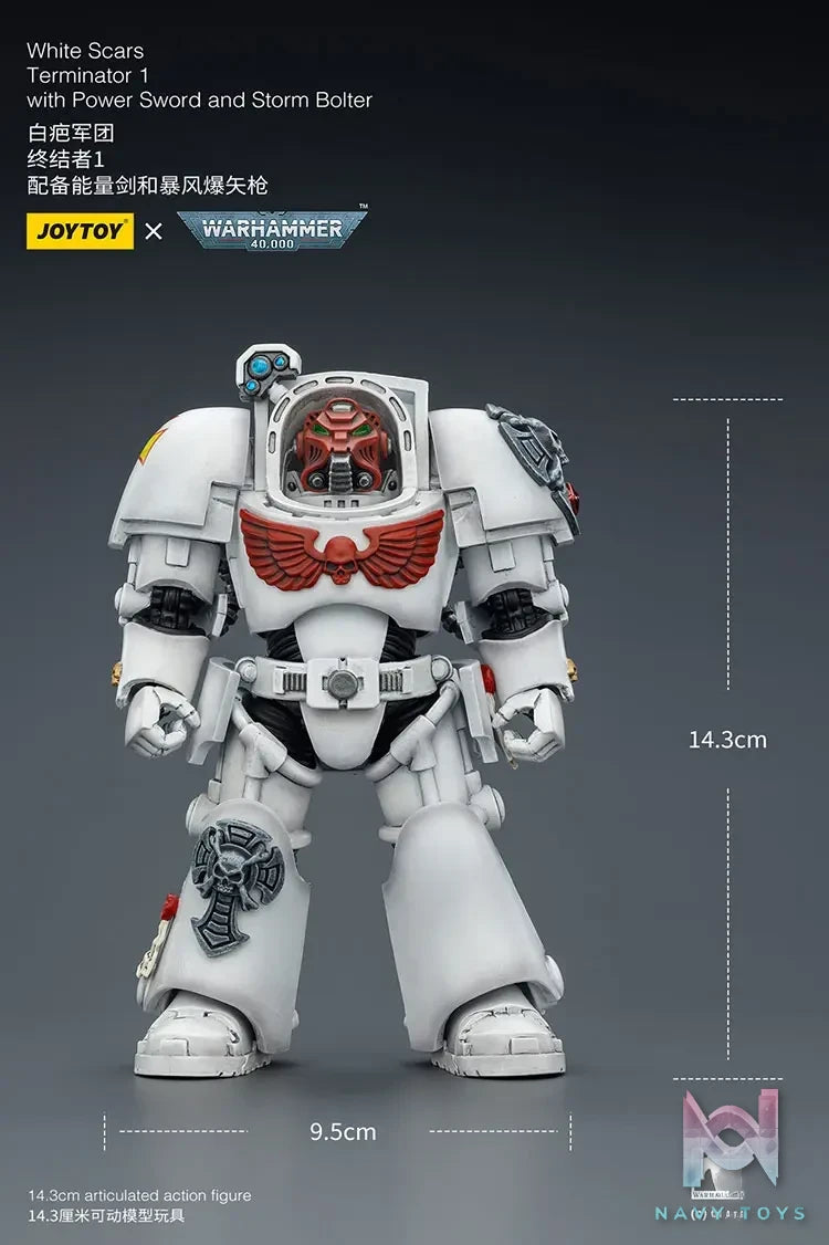 JOYTOY – White Scars Terminator 1 X 2 X 3 JT03189 JT03196 JT03202 (Licensed)