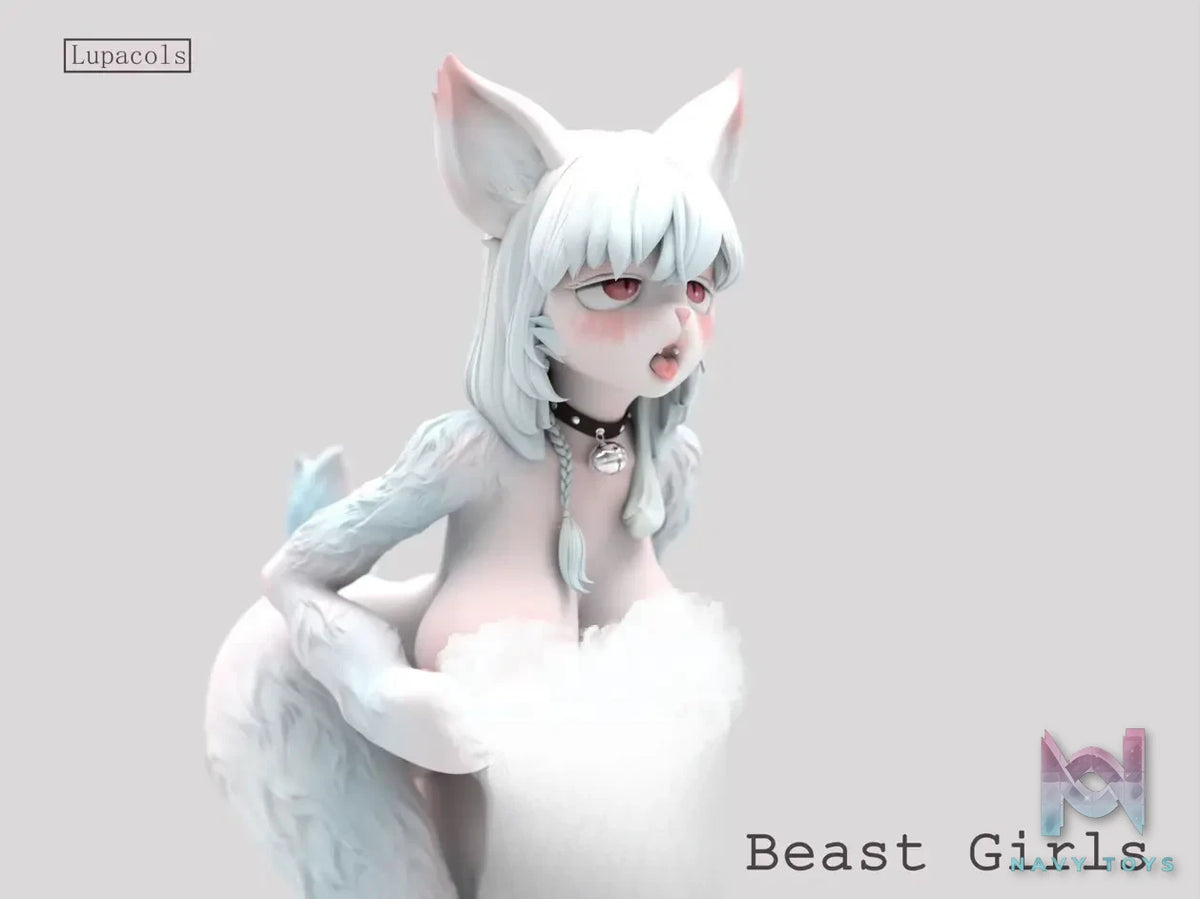 Lupacols Studio – Furry Kemono Musume Series Pink X White Kemono Musume (Licensed)
