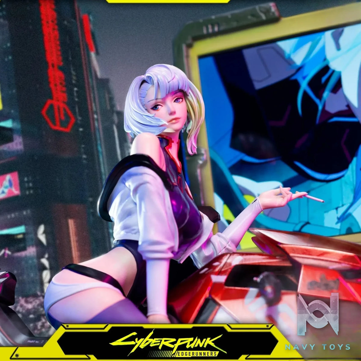 Dtalon Studio & Corgi progkit Studio – Cyberpunk: Edgerunners Lucy & Rebecca Statue