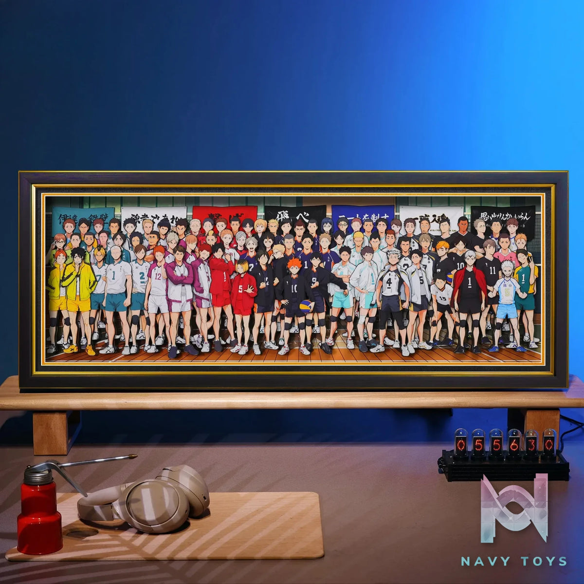 Yu Zhi Jiang Studio – Haikyu!! Multiple Characters Series #04 3D Decorative Painting Haikyu!!