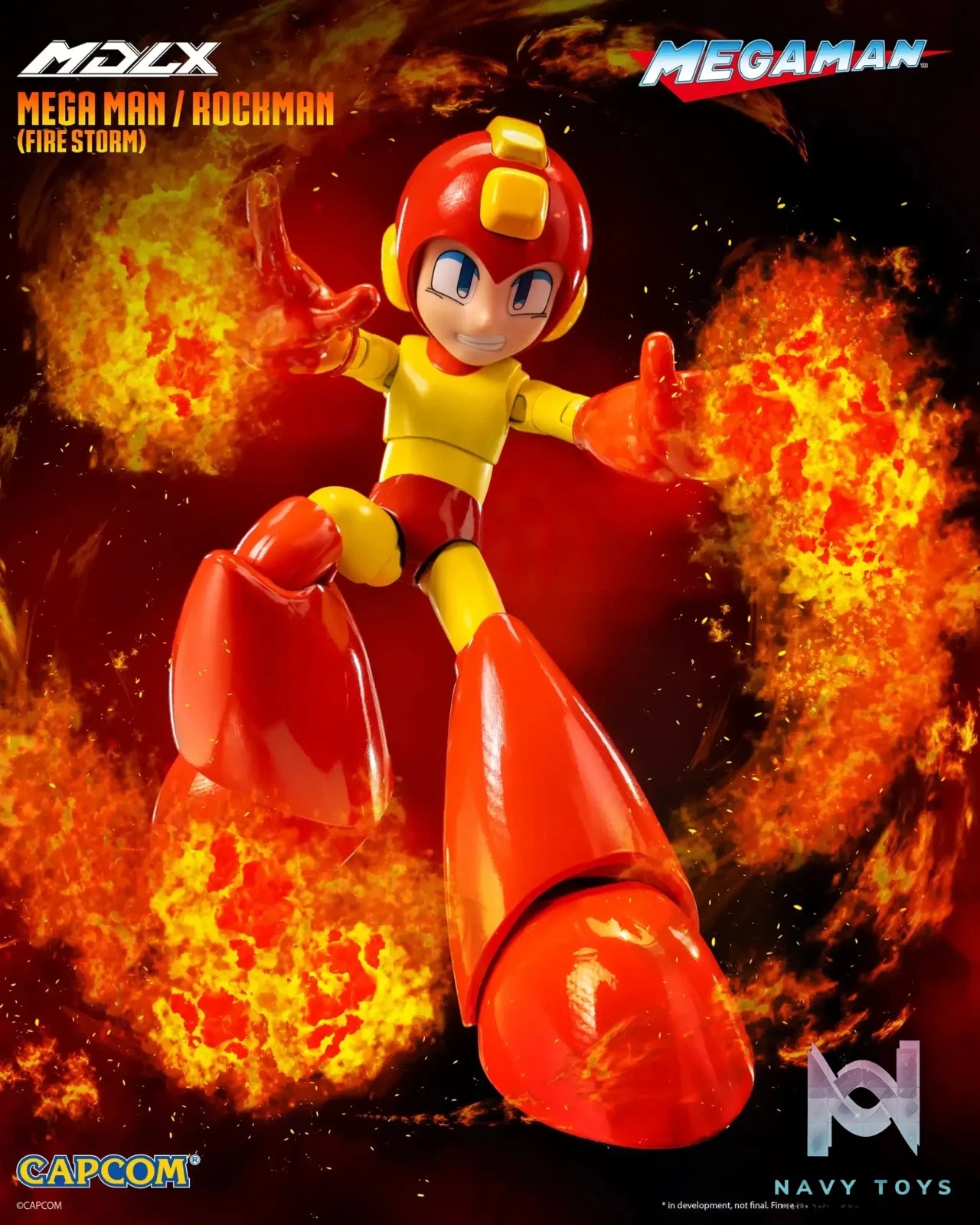 Threezero Studio – Rockman MDLX Mega Man (Fire Storm)