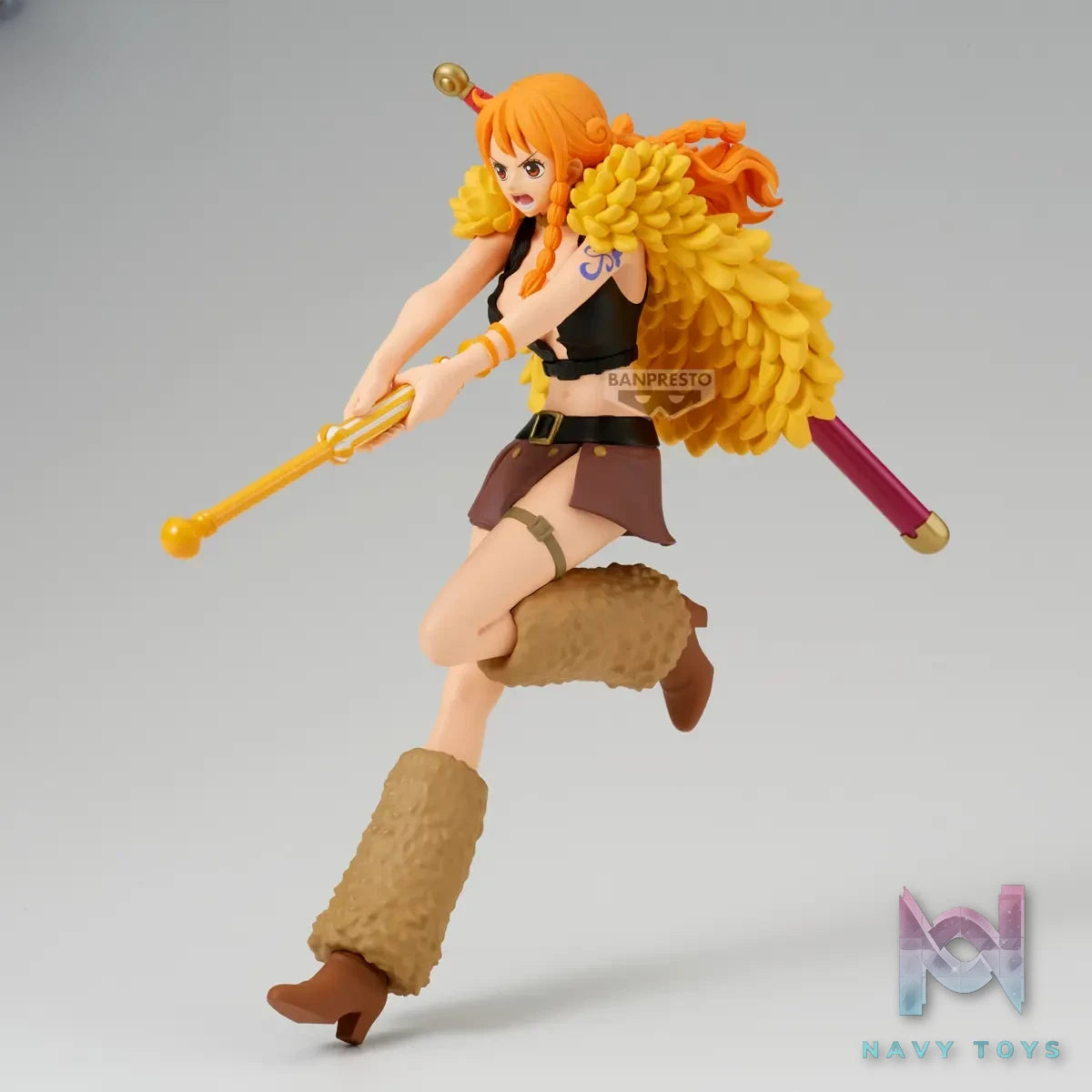 BANPRESTO – One Piece BATTLE RECORD COLLECTION Nami II Figure (Licensed)