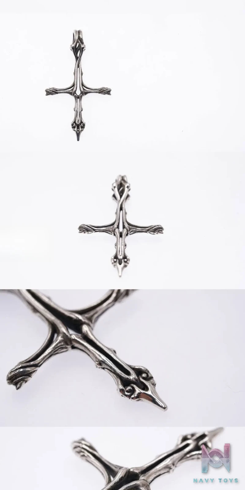 Raven Studio (silver jewelry) – Evil Goat Head Pendant Necklace Original