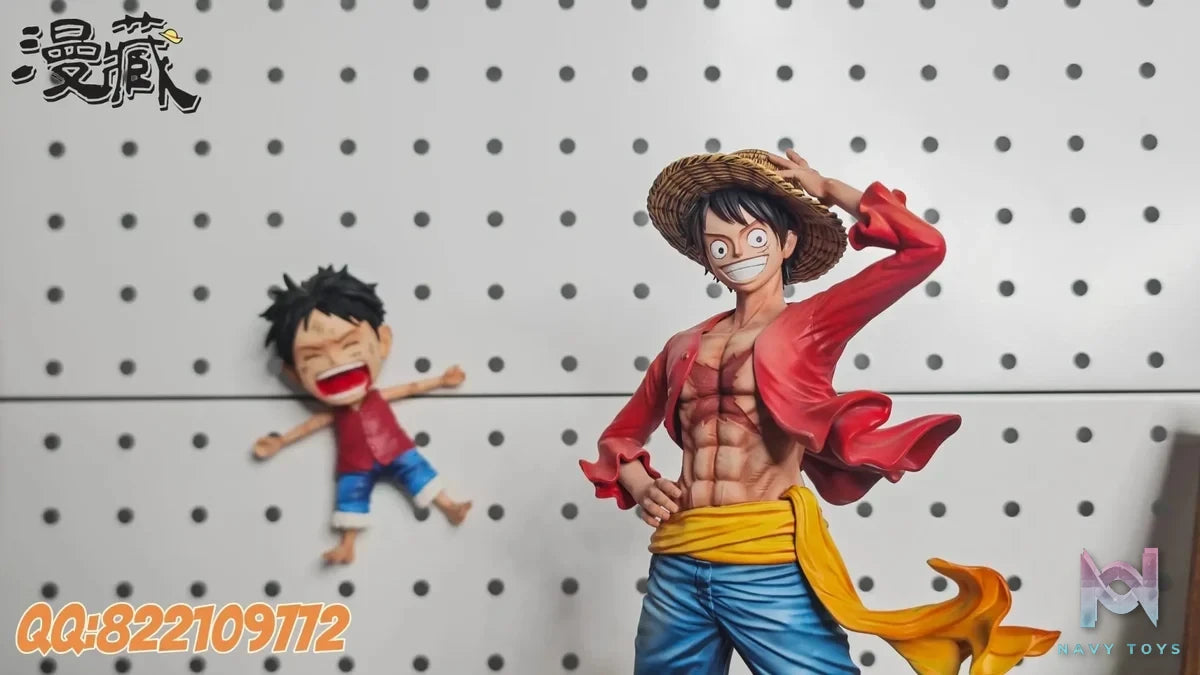 Man Zang Studio - One Piece Monkey D. Luffy resin statue Navy Toys anime figure