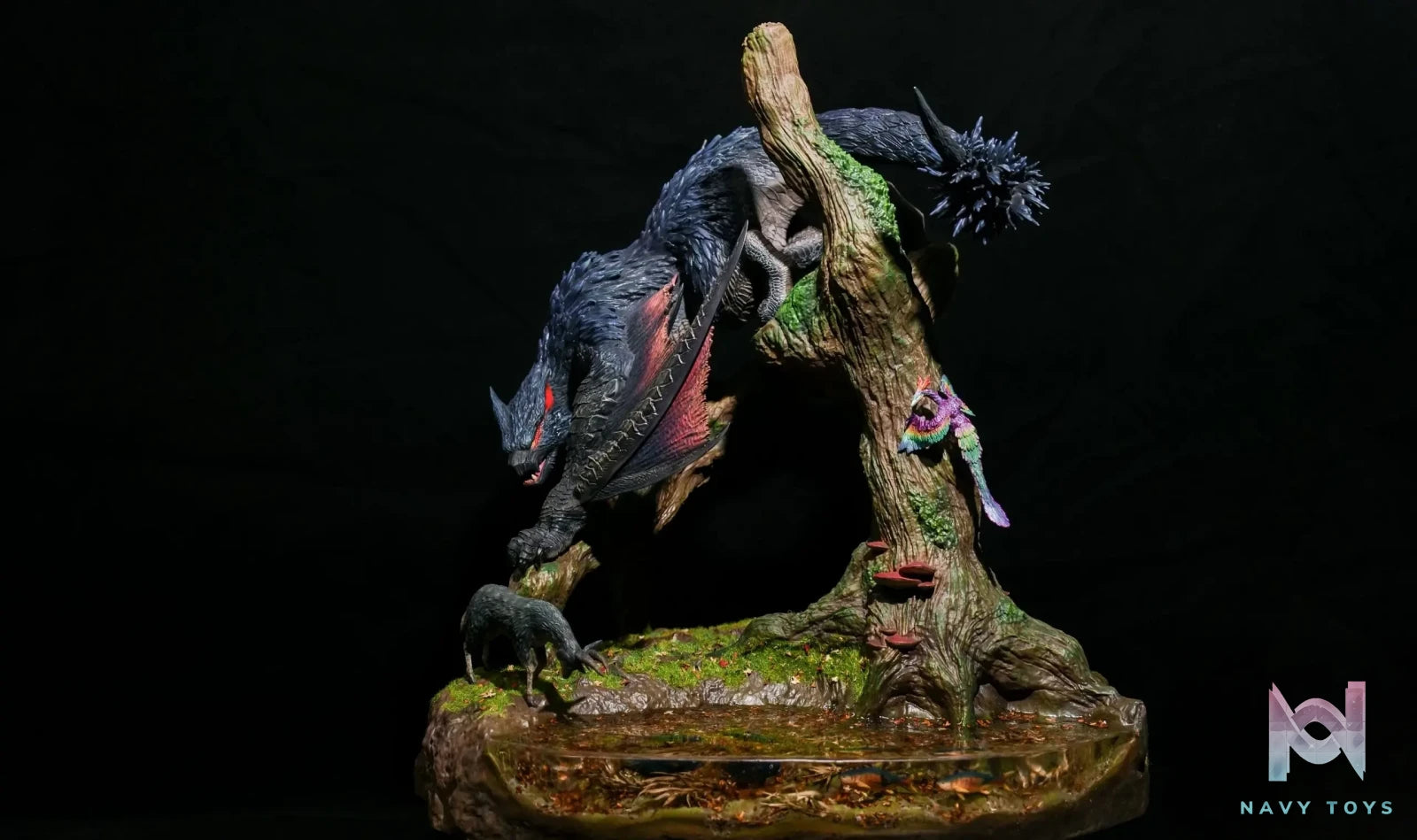 Dragon Frontier Studio – Monster Hunter Nargacuga & Lucent Nargacuga