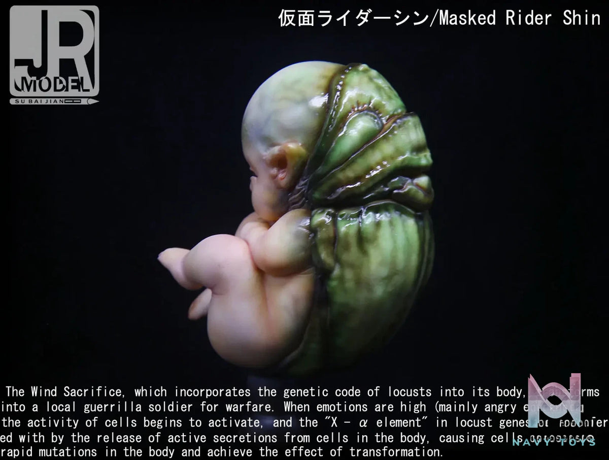 JRMODEL Studio – Kamen Rider Real Head Sculpture Fridge Magnet Series