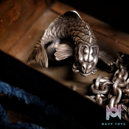 Raven Studio (silver jewelry) – Original Exclusive Design Carp Pendant Original