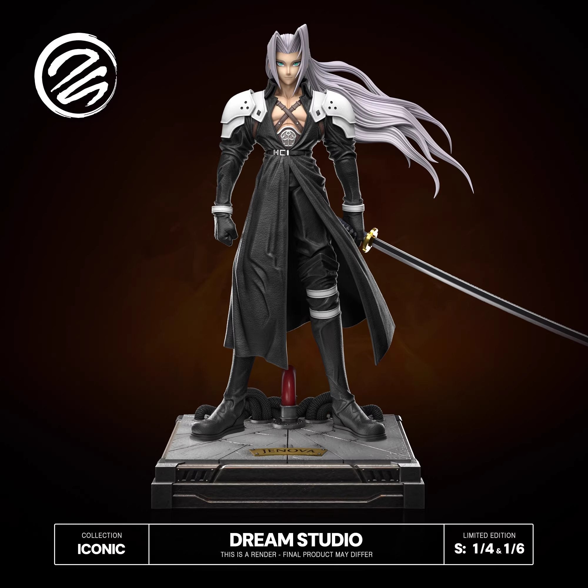 Sephiroth resin statue Dream Studio anime figure