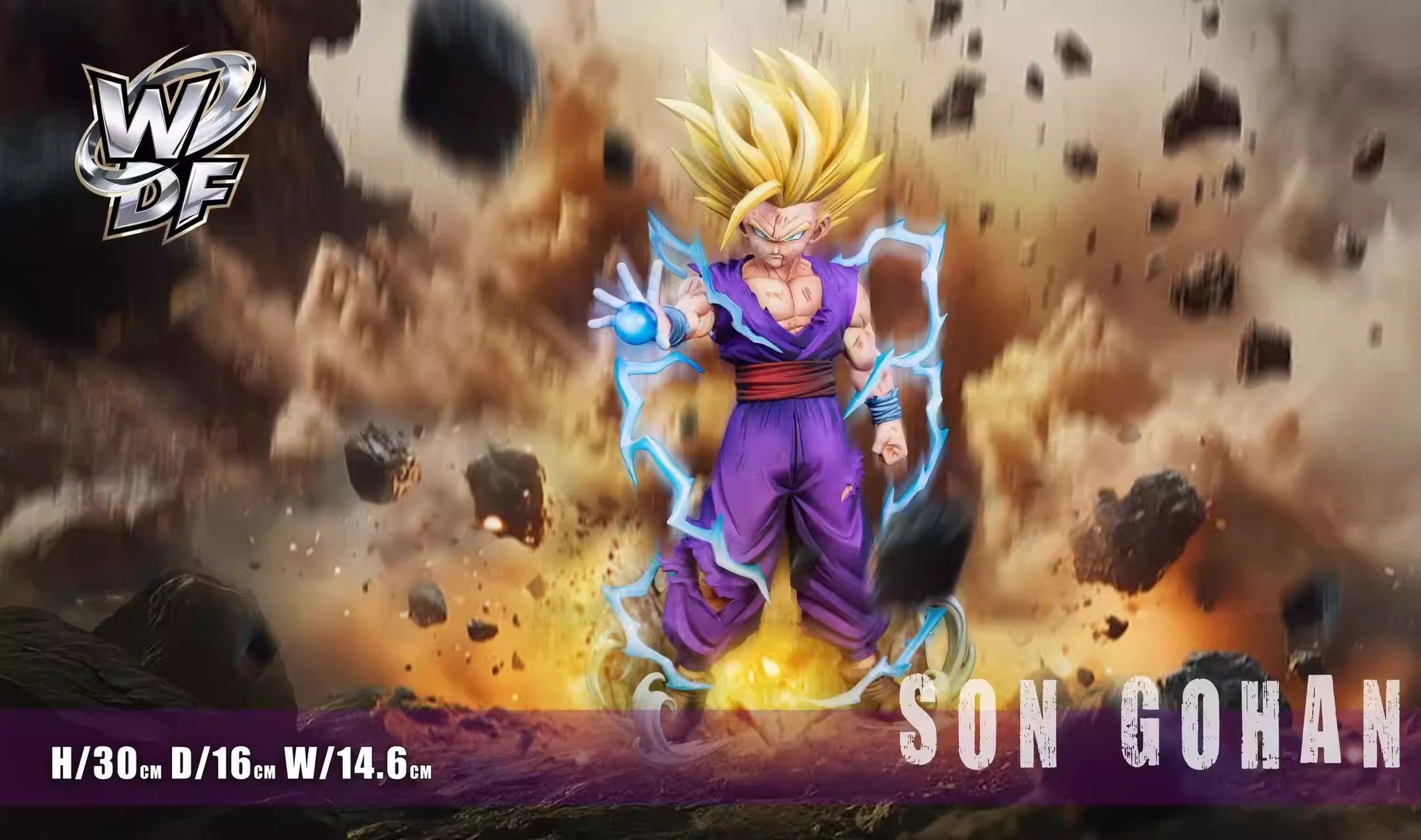 Son Gohan resin statue WDF Studio anime figure