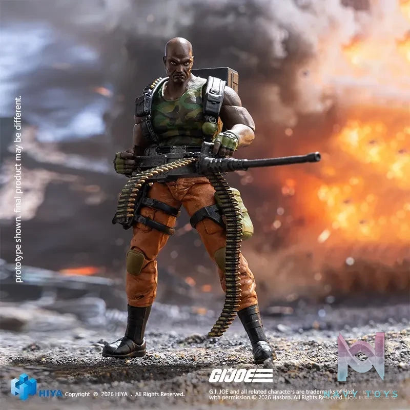 Hiya Toys – EXQUISITE MINI Series G.I. Joe Roadblock Action Figure (Licensed)