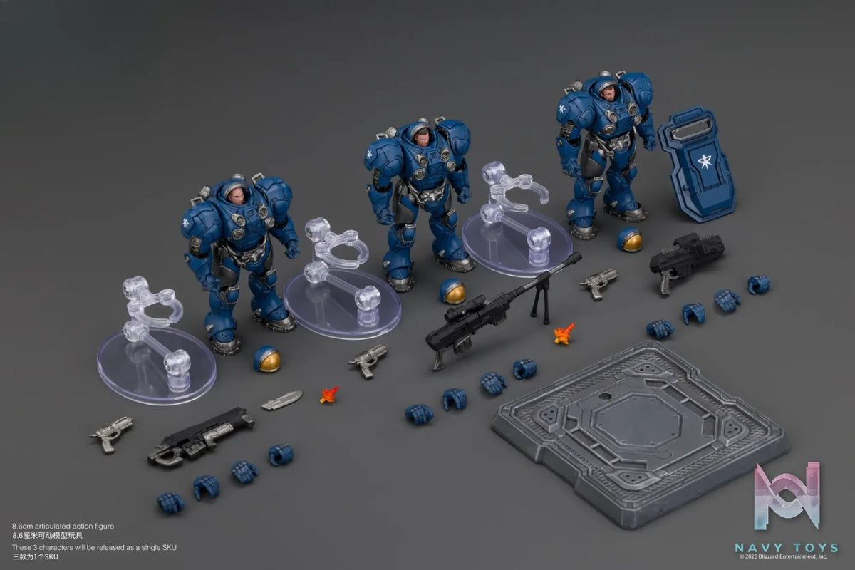 JOYTOY – Starcraft Terran Marine Set JT05152 (Licensed)