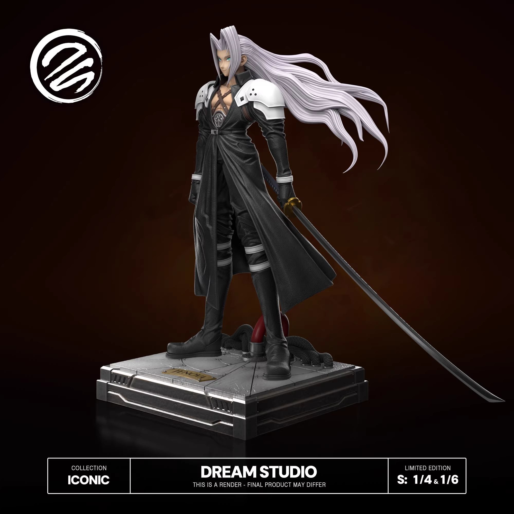 Sephiroth resin statue Dream Studio anime figure