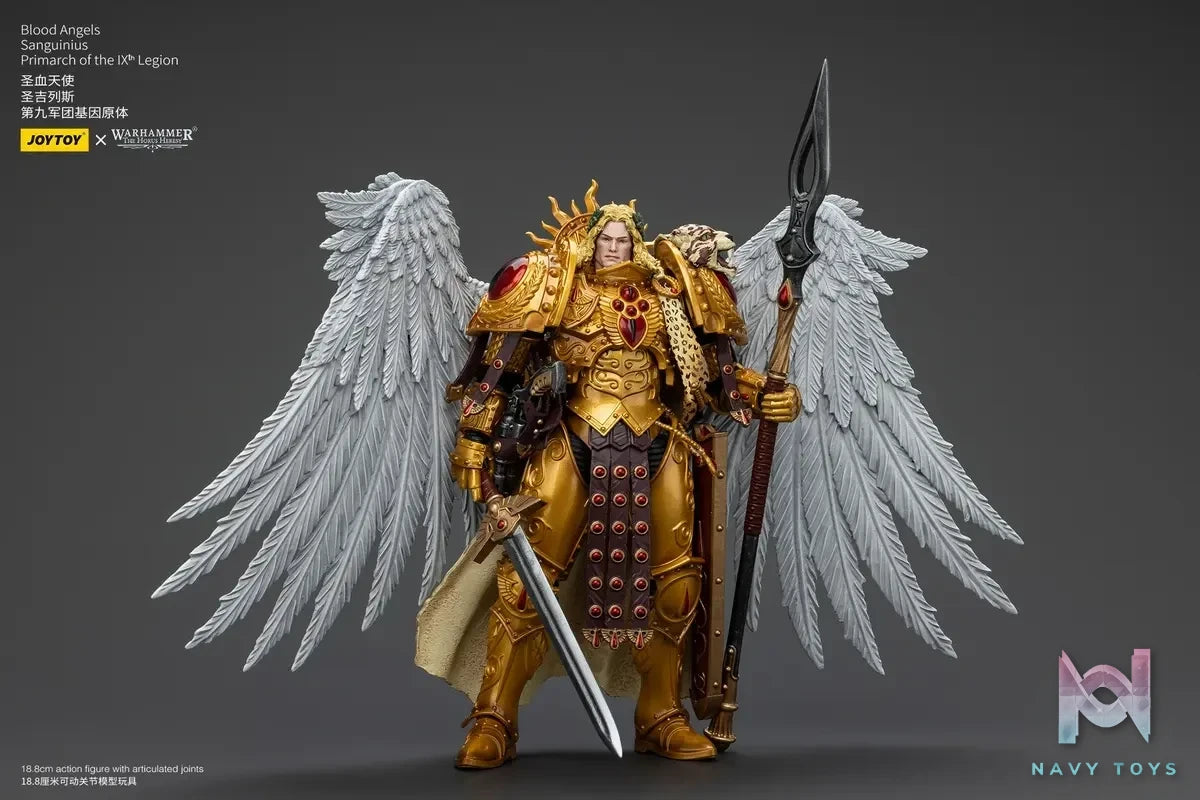 JOYTOY Studio – Warhammer ‘The HorusHeresy’ Blood Angels Sanguinius Primarch of the lXth Legion JT00218 (Licensed)