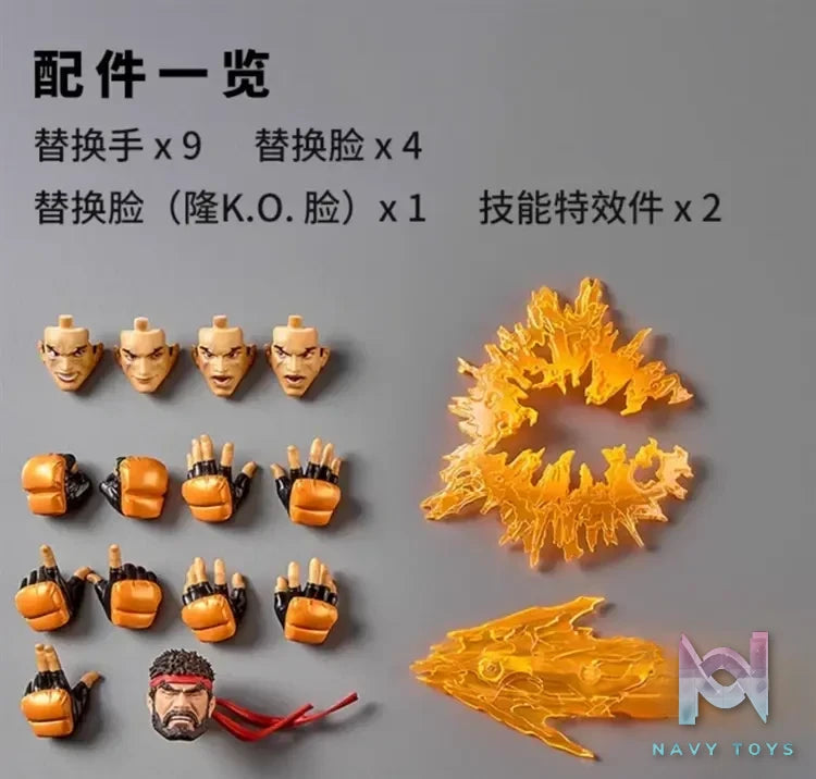 Kaiyodo – Street Fighter Revoltech Amazing Yamaguchi Luke (Licensed)