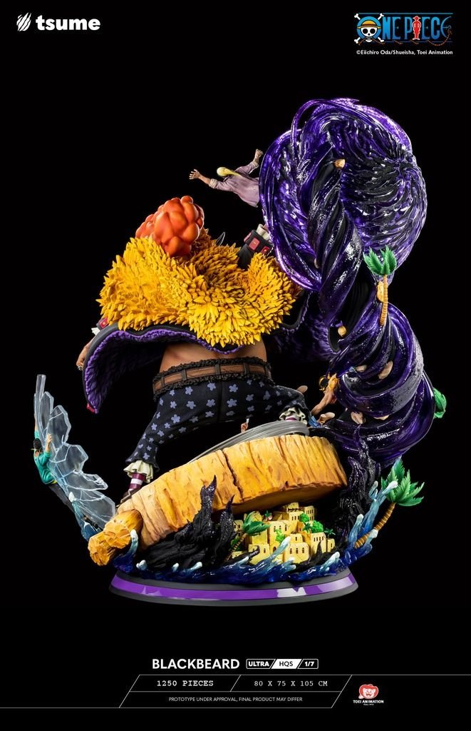 Blackbeard - One Piece - Tsume Arts resin statue Tsume Art Studio anime figure