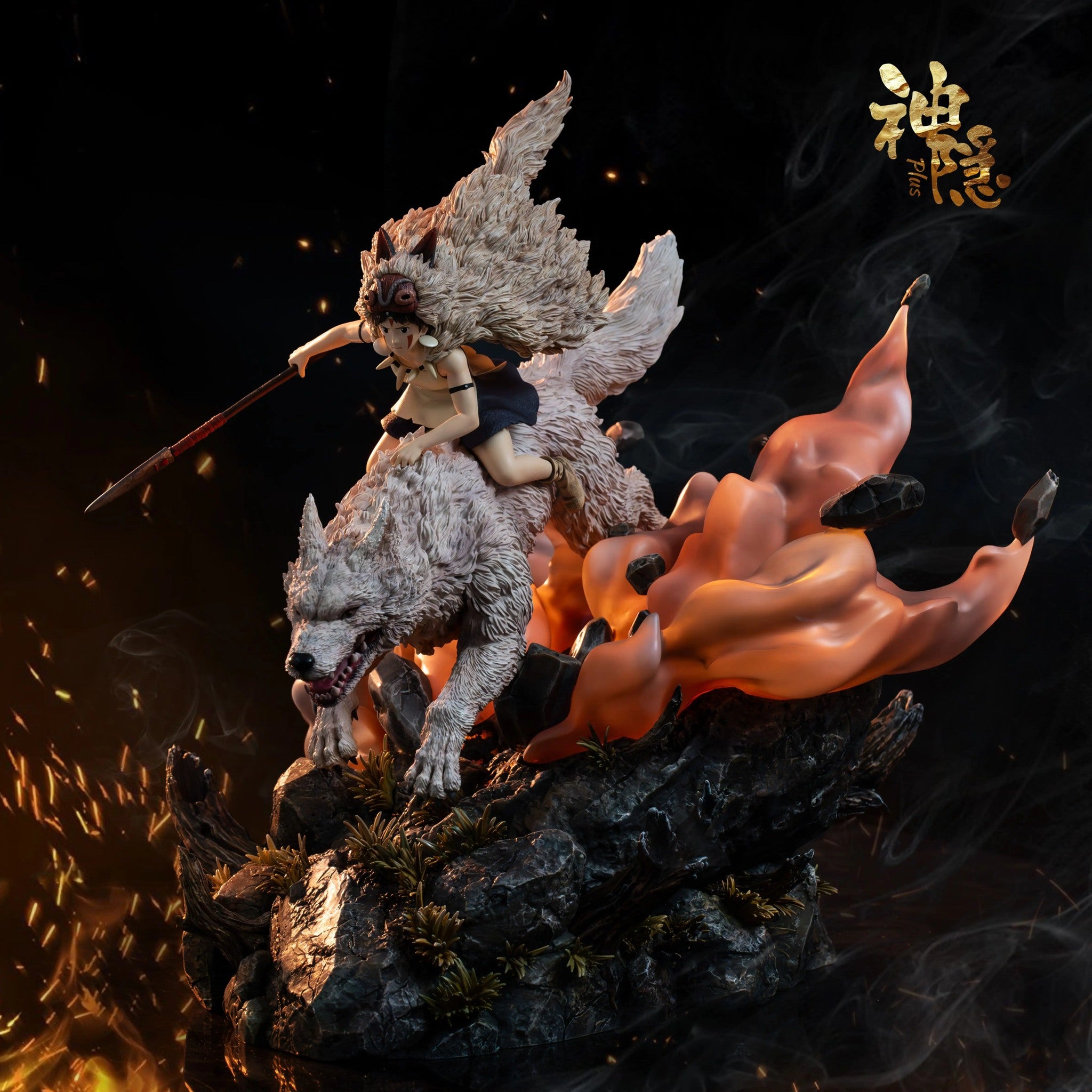 Mononoke Hime - Mononoke - ShenYin Studio resin statue ShenYin Studio anime figure
