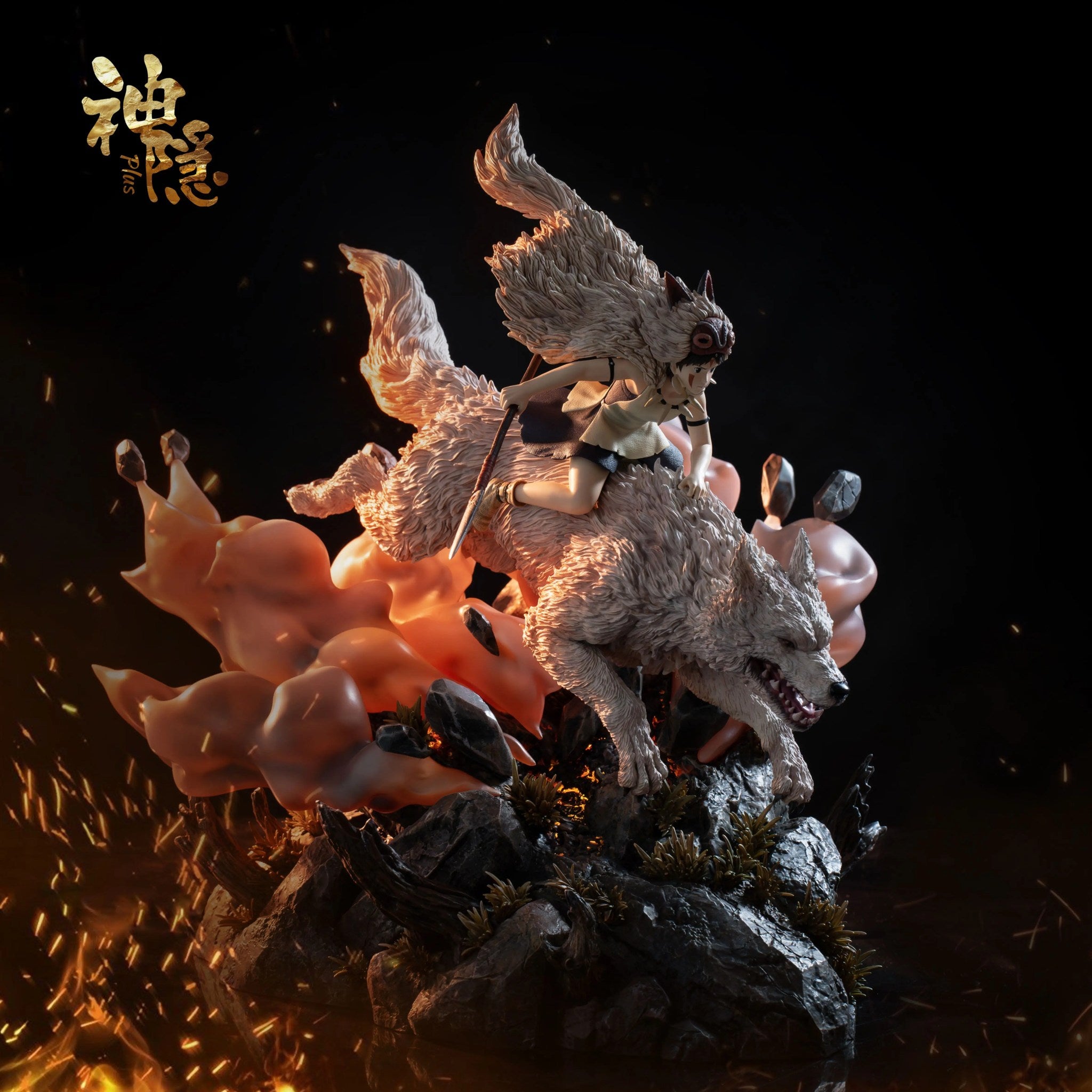 Mononoke Hime - Mononoke - ShenYin Studio resin statue ShenYin Studio anime figure