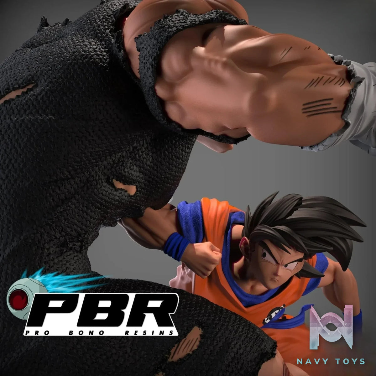 Pro Bono Resins PBR Studio – Dragon Ball Goku VS Recoom